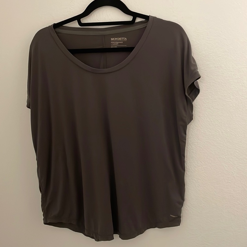 Olive green top